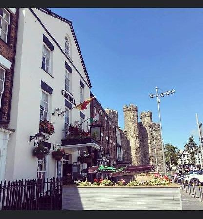 Y Castell Hotel Caernarfon Eksteriør billede